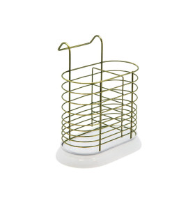 Сушка для столовых приборов, цвет: Античная бронза