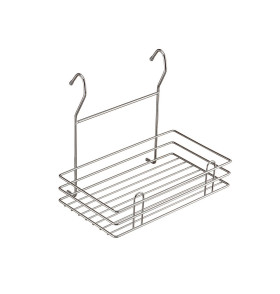 Полка одноярусная, цвет: Хром