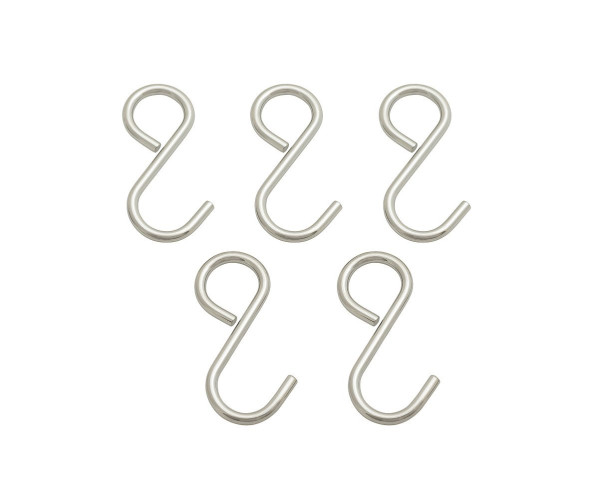 Комплектующие для корпусной мебели VIVAT - Комплект крючков малых, хром