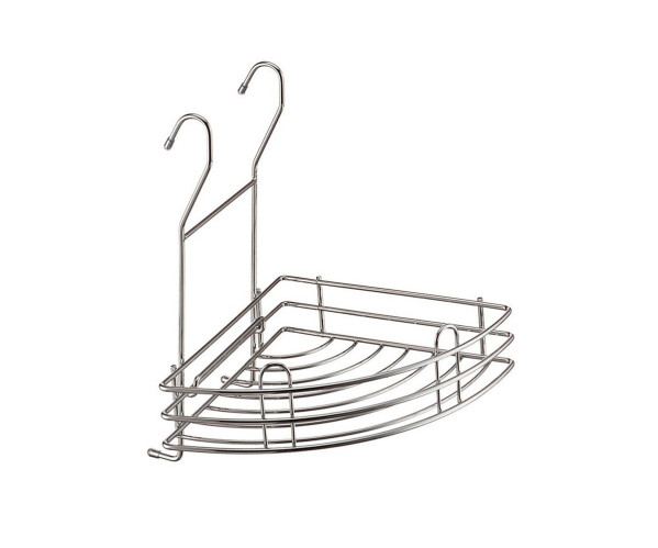 Полка угловая одноярусная малая | Хром, Комплектующие