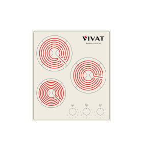 Муляж варочной панели «VIVAT», цвет: Белый