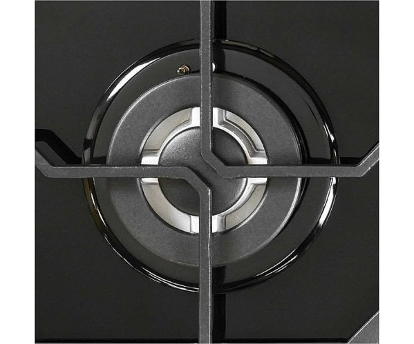 Газовая варочная поверхность GVG 640-1 BL | Черный, 95*600*510 мм