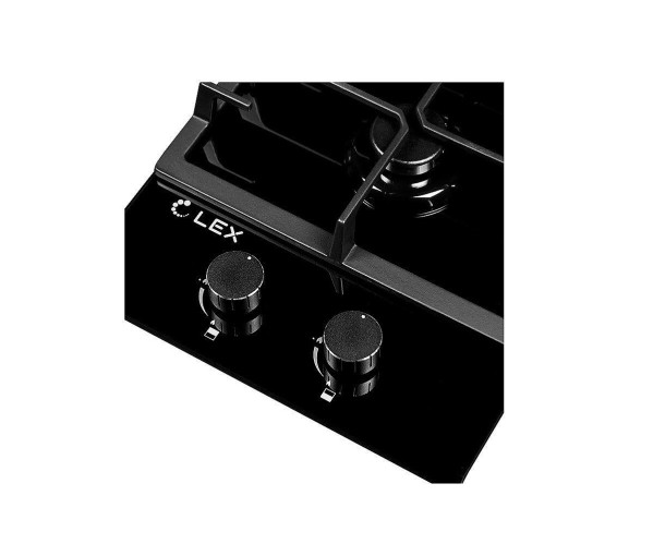 Газовая варочная поверхность GVG 321 BL | Черный, 95*300*520