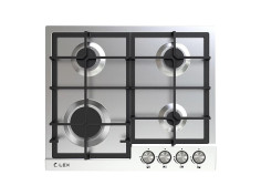 Газовая варочная поверхность GVS 642 IX, цвет: Нержавеющая сталь