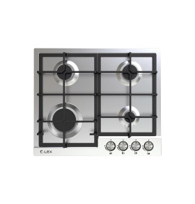 Газовая варочная поверхность GVS 642 IX, цвет: Нержавеющая сталь