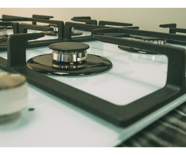 Газовая варочная поверхность GVG 640-1 WH | Белый, 95*600*510