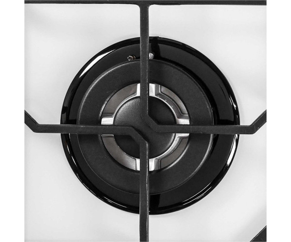 Газовая варочная поверхность GVG 640-1 WH | Белый, 95*600*510