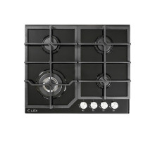 Газовая варочная поверхность GVG 640-1 BL, цвет: Черный