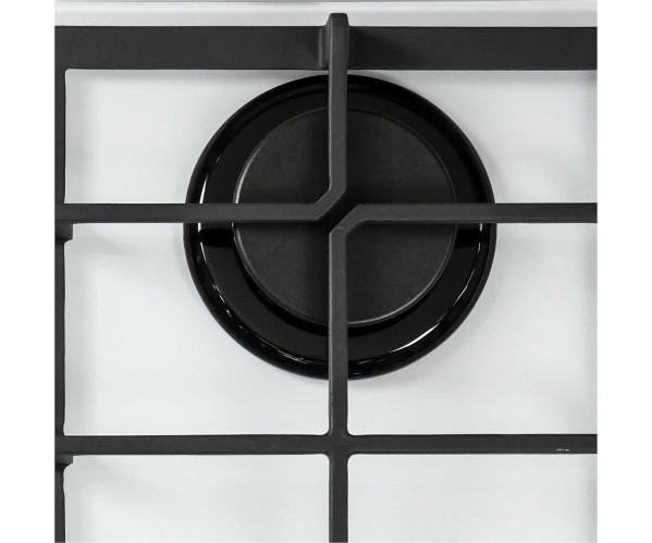 Газовая варочная поверхность GVG 640-1 WH | Белый, 95*600*510