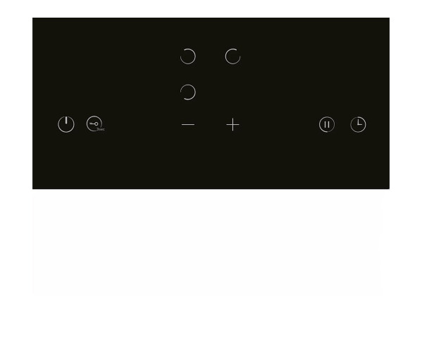 Электрическая варочная поверхность EVH 430A BL | Черный, Стеклокерамика
