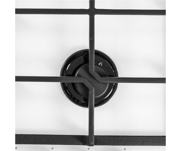 Газовая варочная поверхность GVG 640-1 WH | Белый, 95*600*510