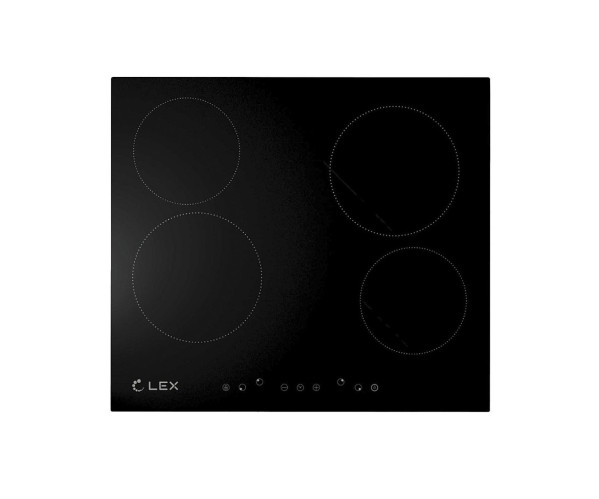 Электрическая варочная поверхность EVH 640 BL, Черный, характеристики