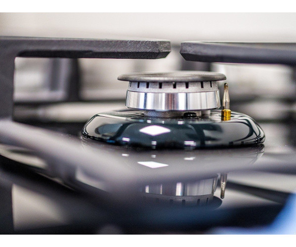 Газовая варочная поверхность GVG 640-1 BL | Черный, 95*600*510 мм