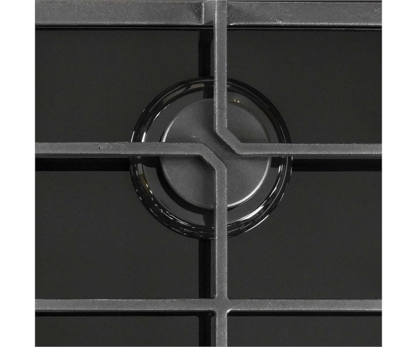 Газовая варочная поверхность GVG 640-1 BL | Черный, 95*600*510 мм