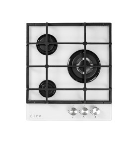 Газовая варочная поверхность GVG 431 WH, цвет: Белый