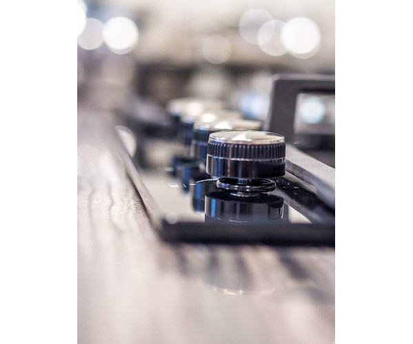 Газовая варочная поверхность GVG 640-1 BL | Черный, 95*600*510 мм