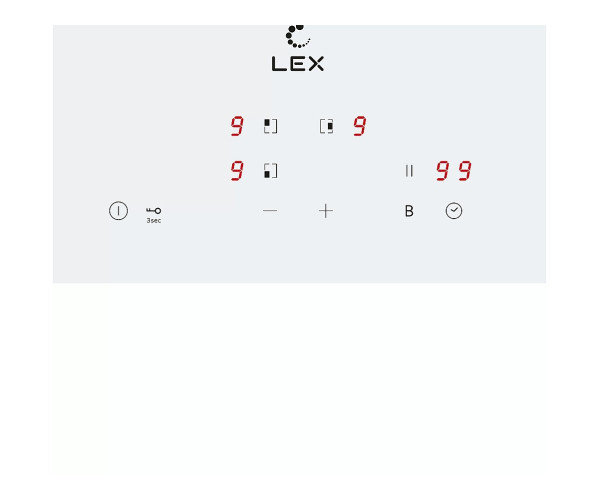 Индукционная варочная поверхность EVI 430A WH | Стеклокерамика, Белый