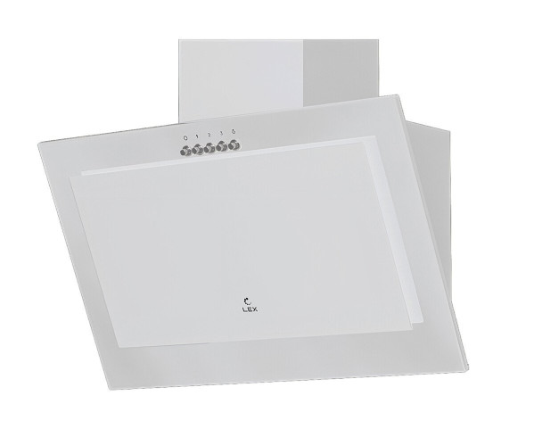 Наклонная вытяжка MIO 500 | Белый, 600 мм