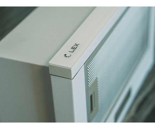 Встраиваемая вытяжка Hubble G 500 | Белое стекло, характеристики