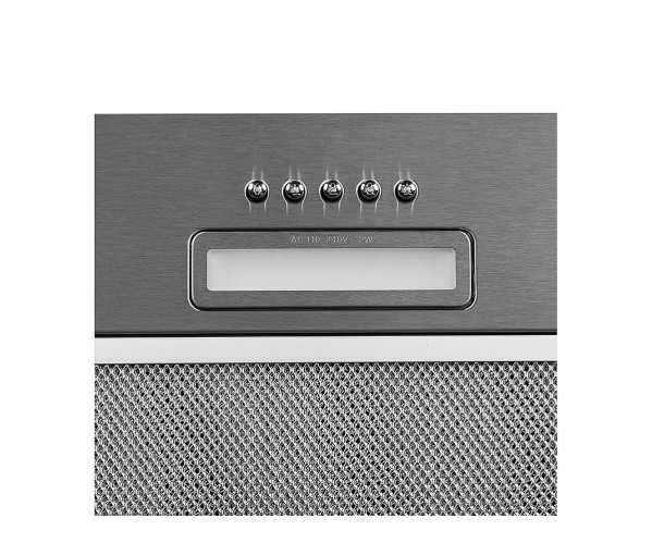 Встраиваемая вытяжка GS BLOC LIGHT 600, Нержавеющая сталь