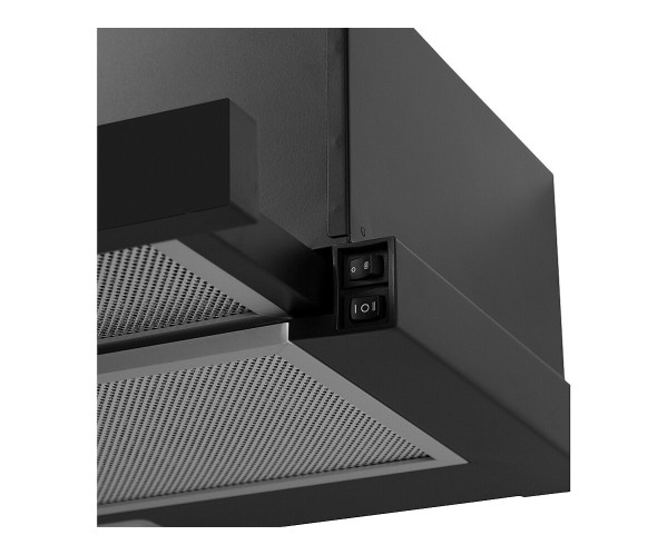 Встраиваемая вытяжка Hogan 600, Черный, 160*600*280 мм