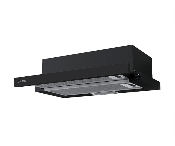 Встраиваемая вытяжка Hogan 600, Черный, 160*600*280 мм