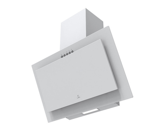 Наклонная вытяжка MIO 500 | Белый, 600 мм