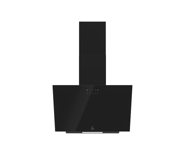 Наклонная вытяжка MOZA 600 черного цвета