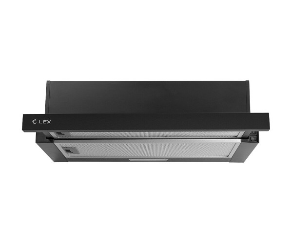 Встраиваемая вытяжка Hogan 600, Черный, 160*600*280 мм