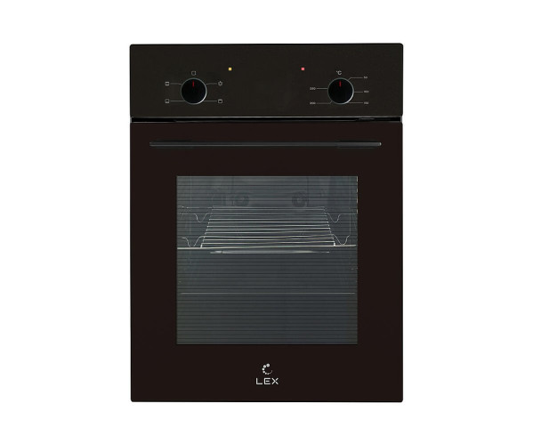 Электрический духовой шкаф EDM 4545 BBL | Черный, Стекло