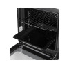 Электрический духовой шкаф EDM 4545 BBL | Черный, Стекло