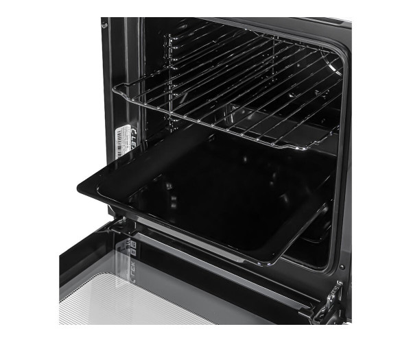 Электрический духовой шкаф EDM 4545 BBL | Черный, Стекло