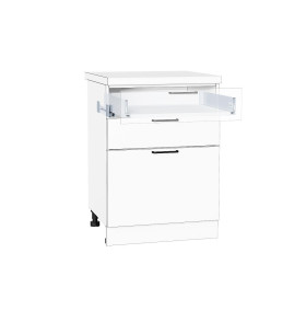 Ящик низкий POWER BOX1, цвет: Белый/W Белый