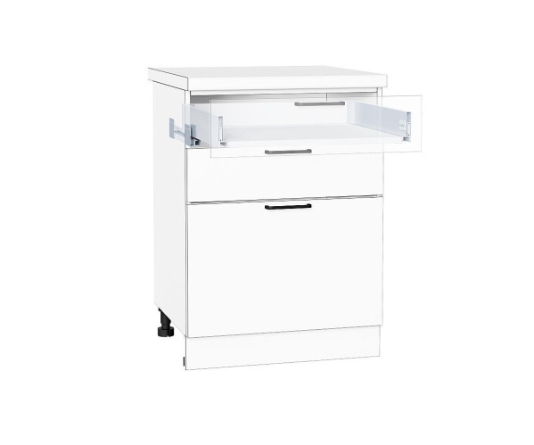 Ящик низкий POWER BOX1 | Белый/W Белый, Комплектующие