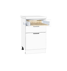 Ящик низкий POWER BOX1, цвет: Дуб Вотан/W Белый