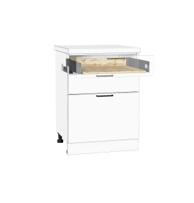 Ящик низкий POWER BOX1, цвет: Дуб Вотан/GRPH Графитовый