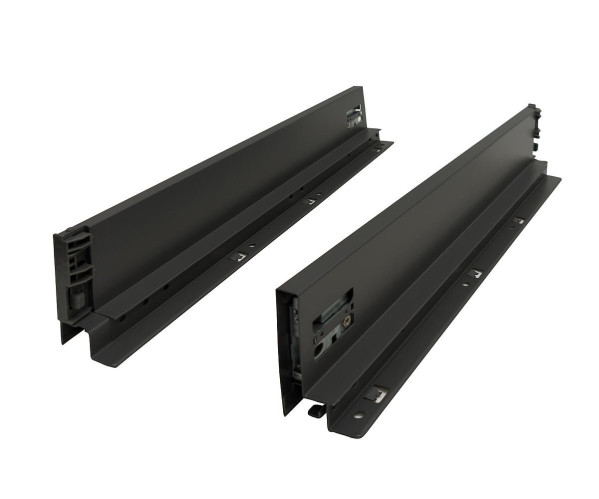 Направляющие с доводчиком для малого ящика POWER BOX | Графитовый, характеристики