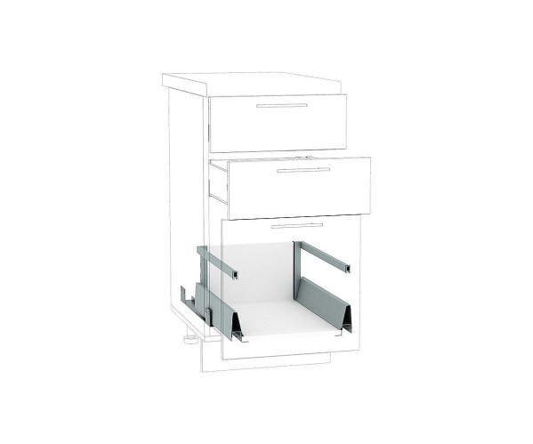 Ящик высокий POWER BOX2 с рейлингом | Белый, Характеристики