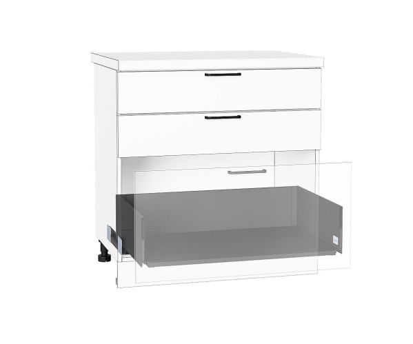 Ящик высокий POWER BOX3 Graphite/GRPH Графитовый,  Комплектация: 800