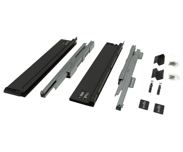 Направляющие с доводчиком для малого ящика POWER BOX | Графитовый, характеристики