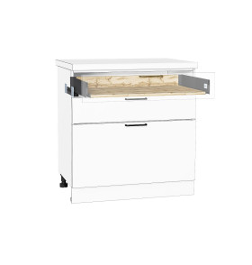 Ящик низкий POWER BOX1, цвет: Дуб Вотан/GRPH Графитовый