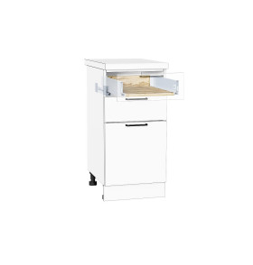 Ящик низкий POWER BOX1, цвет: Дуб Вотан/W Белый