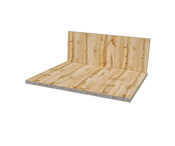 Детали большого ящика POWER BOX3 | Дуб Вотан, 600 мм