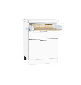 Ящик низкий POWER BOX1, цвет: Дуб Вотан/W Белый