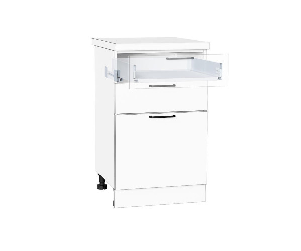 Ящик низкий POWER BOX1 | Белый/W Белый, Комплектующие