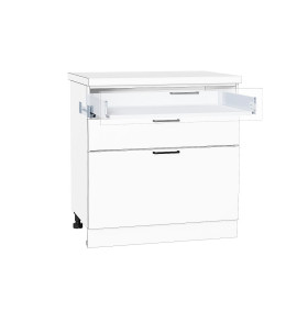 Ящик низкий POWER BOX1, цвет: Белый/W Белый