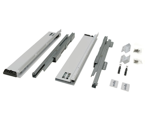 Направляющие с доводчиком для малого ящика POWER BOX, W Белый, характеристики