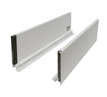 Направляющие с доводчиком для большого ящика POWER BOX, цвет: W Белый