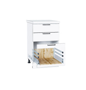 Ящик высокий POWER BOX2 с 2-ым рейлингом, цвет: Дуб Вотан