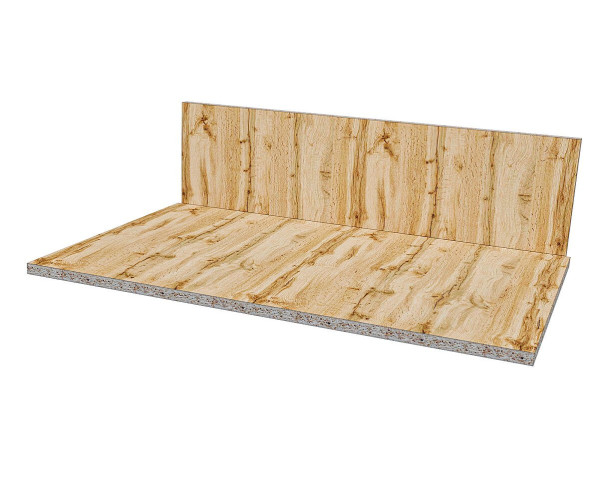 Детали большого ящика POWER BOX2 | Дуб Вотан, 800 мм